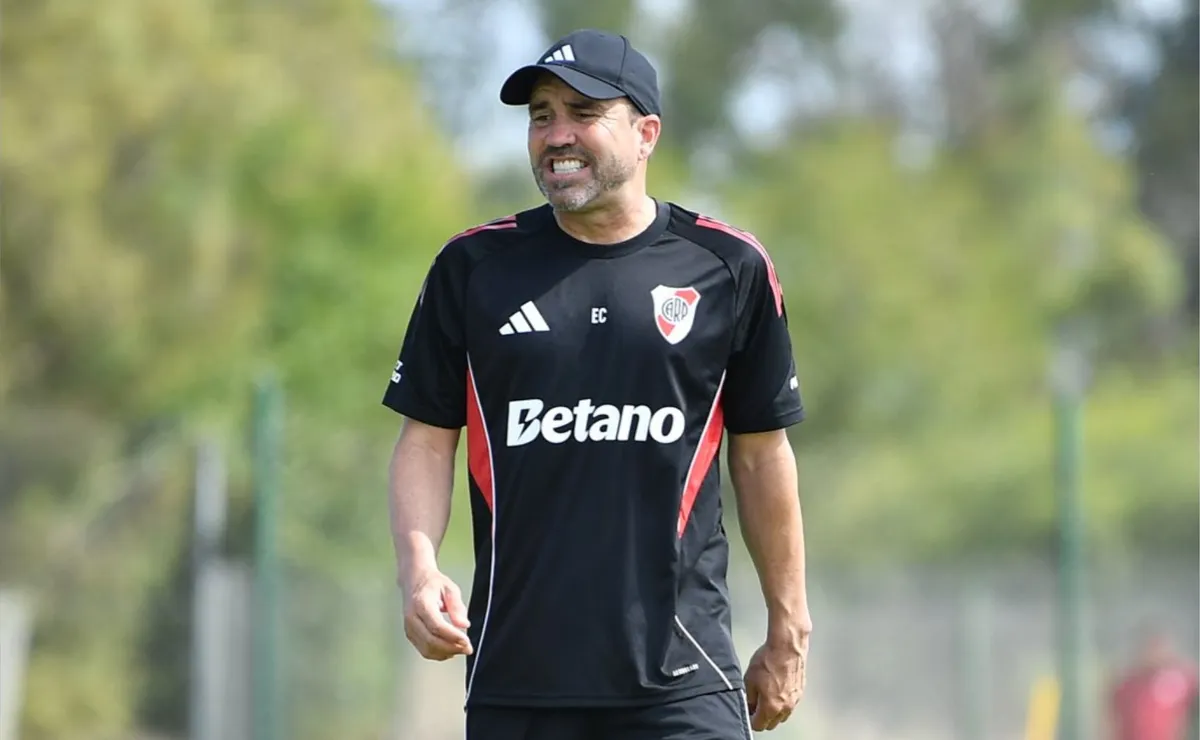 Buenas noticias para Coudet: los jugadores que podría recuperar para el debut de River en la Sudamericana vs. Blooming