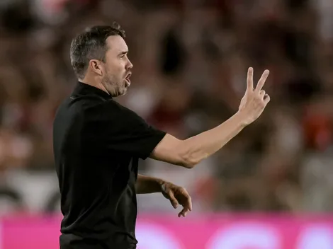 River alternativo: la formación que piensa poner Coudet ante Carabobo pero pensando en Boca