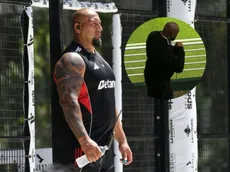 Tras irse de River, por qué se lo vio a La Roca Moreno en Barracas vs. Vasco da Gama: para quién trabaja