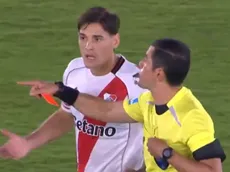 Inadmisible: la expulsión de Martínez Quarta a los cuatro minutos ante Blooming