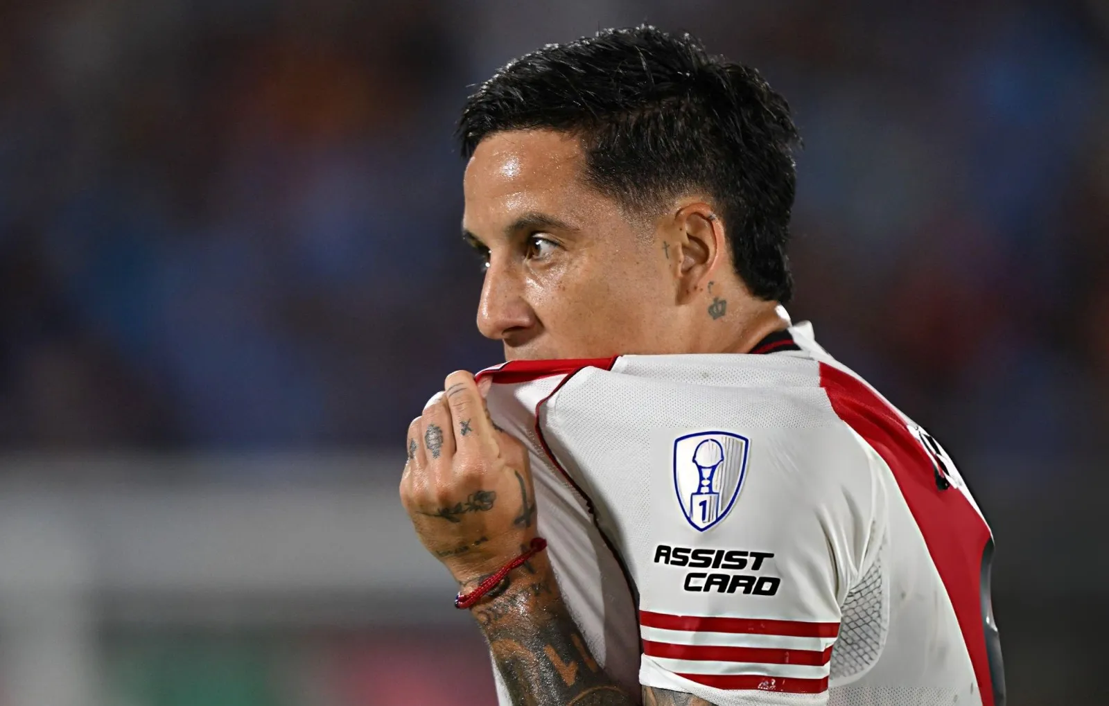 Driussi anotó el único gol de River en el partido. (Getty)