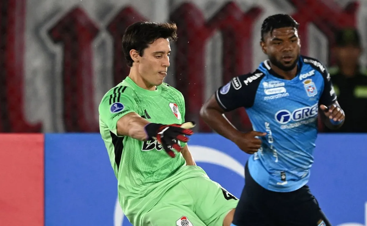 Llamativa autocrítica de Santiago Beltrán después de haber sido figura de River ante Blooming