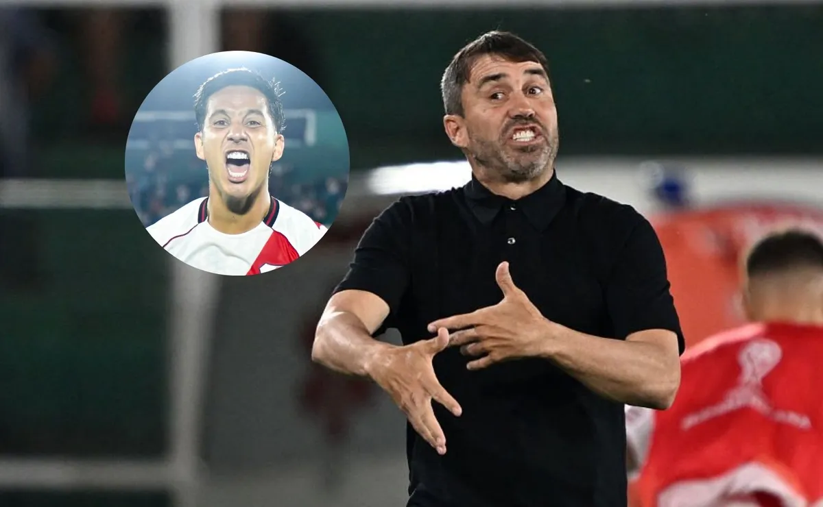 Coudet explicó por qué sacó a Driussi y el resto de los cambios de River vs. Blooming: 