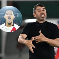 Coudet explicó por qué sacó a Driussi en el entretiempo vs. Blooming y el resto de los cambios de River: qué buscó en el complemento