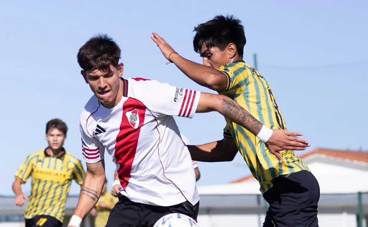 La Reserva de River le ganó a Aldosivi con un debut absoluto en el arco: los goles del partido