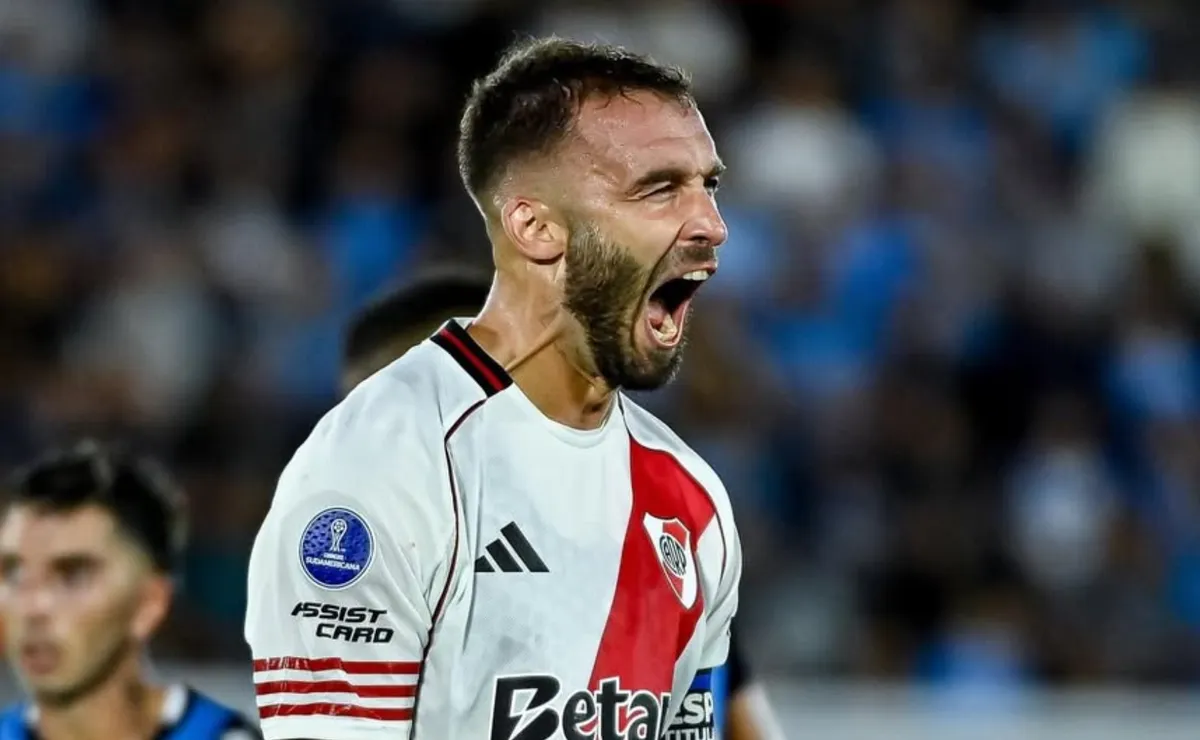 El mensaje especial de Germán Pezzella tras su vuelta a las canchas en River vs. Blooming