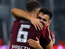 Mensaje a la distancia: la dedicatoria de Acuña a Pezzella tras su vuelta