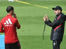 Festeja el Chacho: los jugadores que recupera River para jugar contra Racing