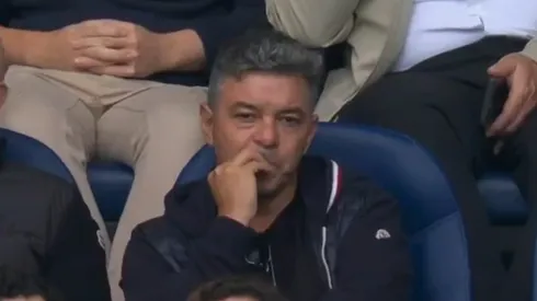 El Muñeco dijo presente en el estadio.