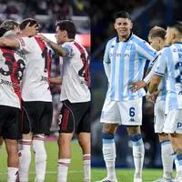 River vs. Racing: a qué hora juegan, cómo ver en vivo, cómo llegan los equipos y las probables formaciones