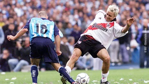 Cómo le fue a Coudet enfrentando a Racing como jugador de River.