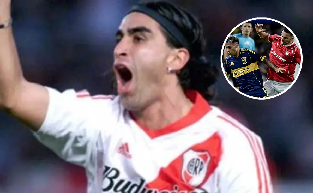 Claudio Husaín se refirió al polémico penal que Andrés Merlos pitó a favor de Boca contra Independiente.