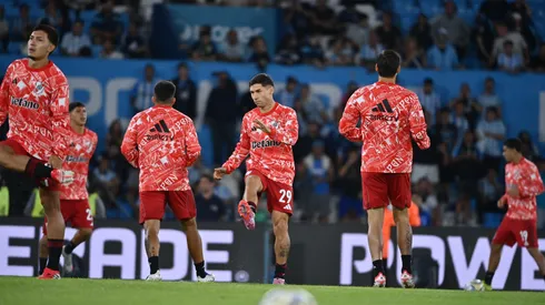 El jugador de River ovacionado por el Cilindro.