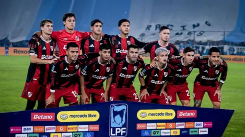 Los once de River que enfrentaron a Racing. (Foto: Getty).