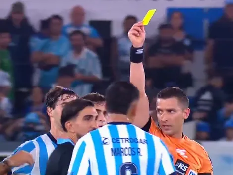 Era roja y Martínez Quarta lo reclamó: el grave insulto de Marcos Rojo a Zunino que solo terminó en amarilla