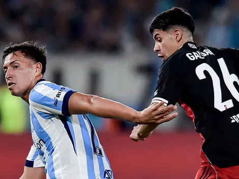 River 1-0 Racing EN VIVO: El Millo aguanta la ventaja ante los embates del local