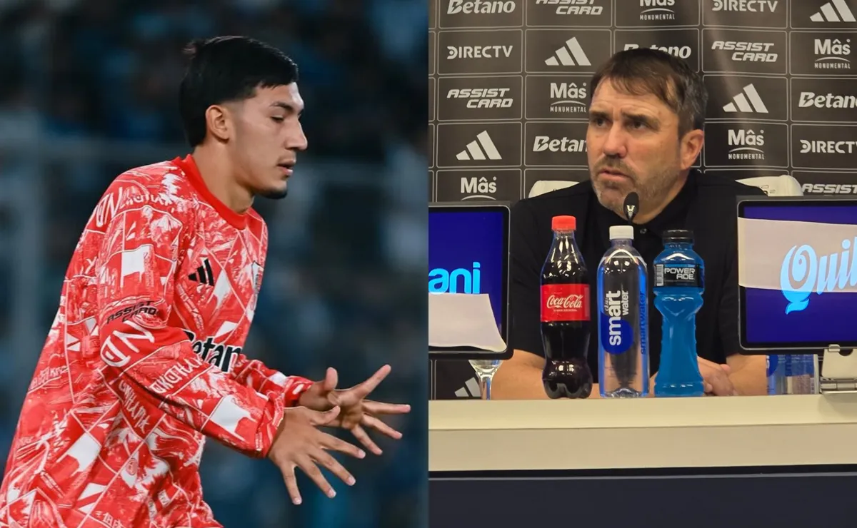 Qué dijo Coudet sobre el debut de Tobias Ramírez, por qué lo trajo a River y su salida en el entretiempo