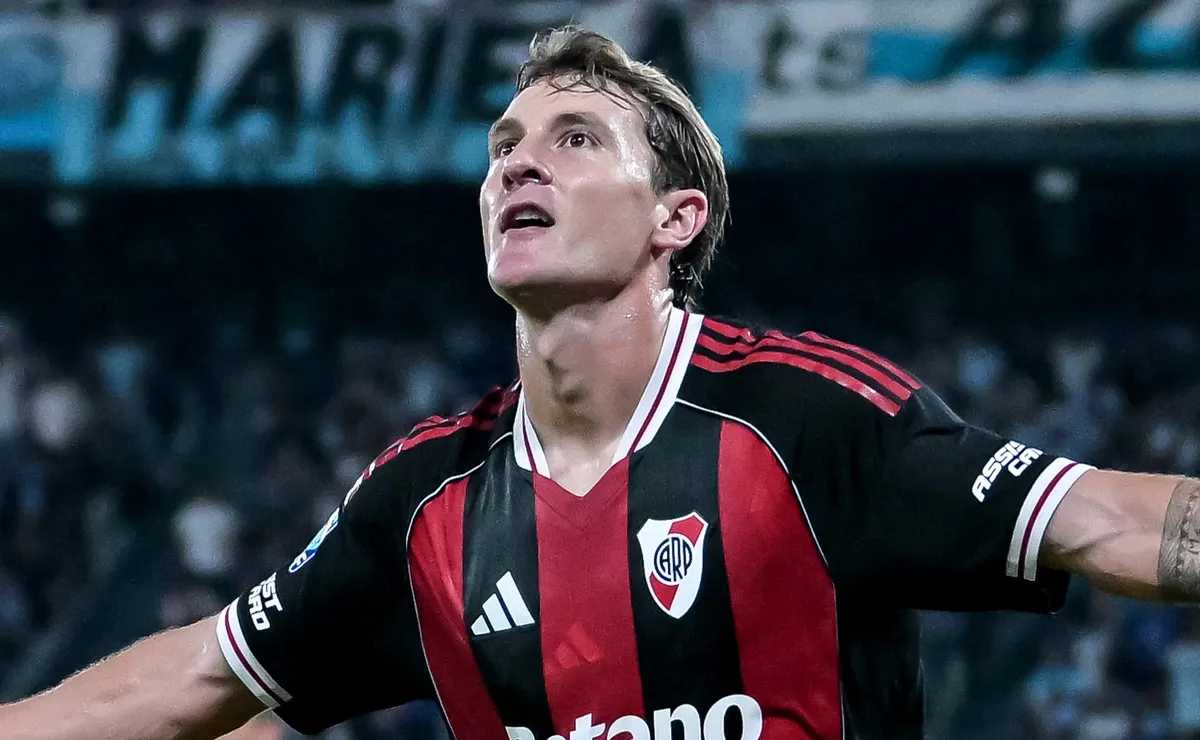 Colidio fue una de las grandes figuras de River ante Racing.