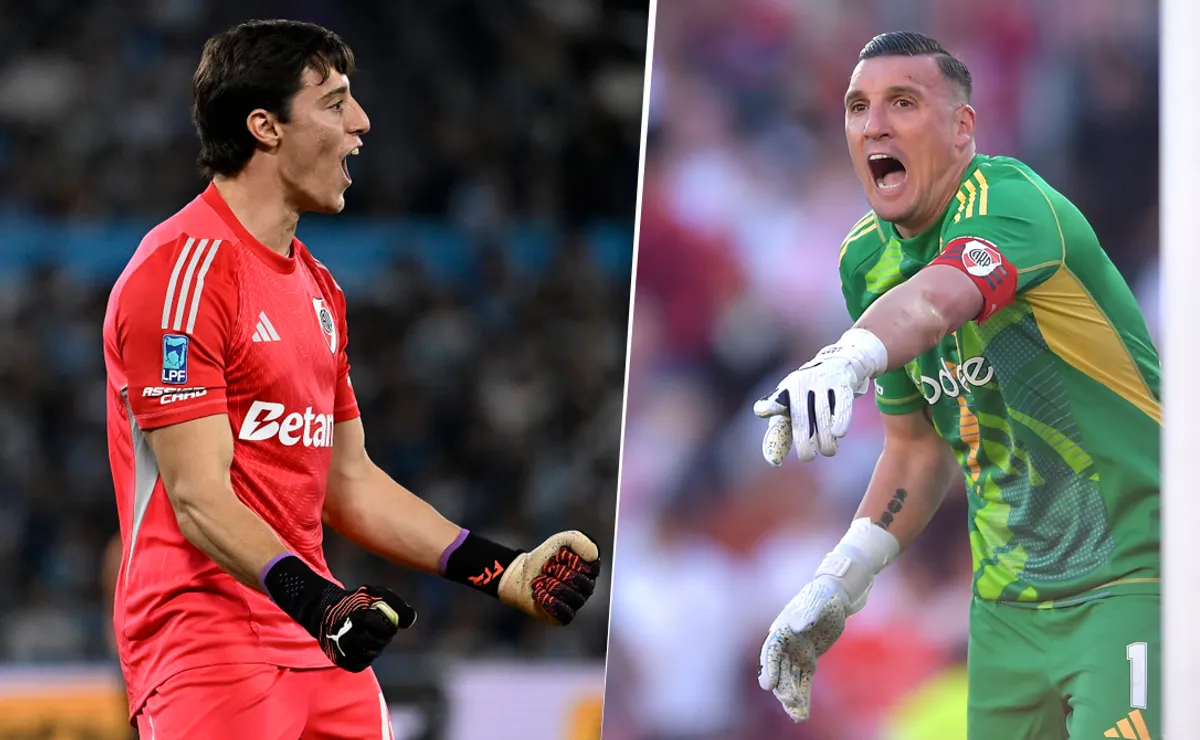 Santiago Beltrán y Franco Armani.