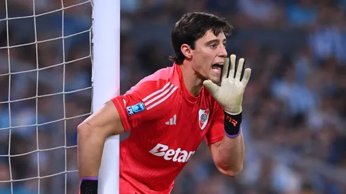 Santiago Beltrán, figura de River con 21 años.