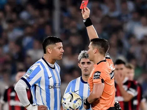 Se supo qué le dijo Marcos Rojo al árbitro tras ser expulsado con River: durísimo informe de Zunino