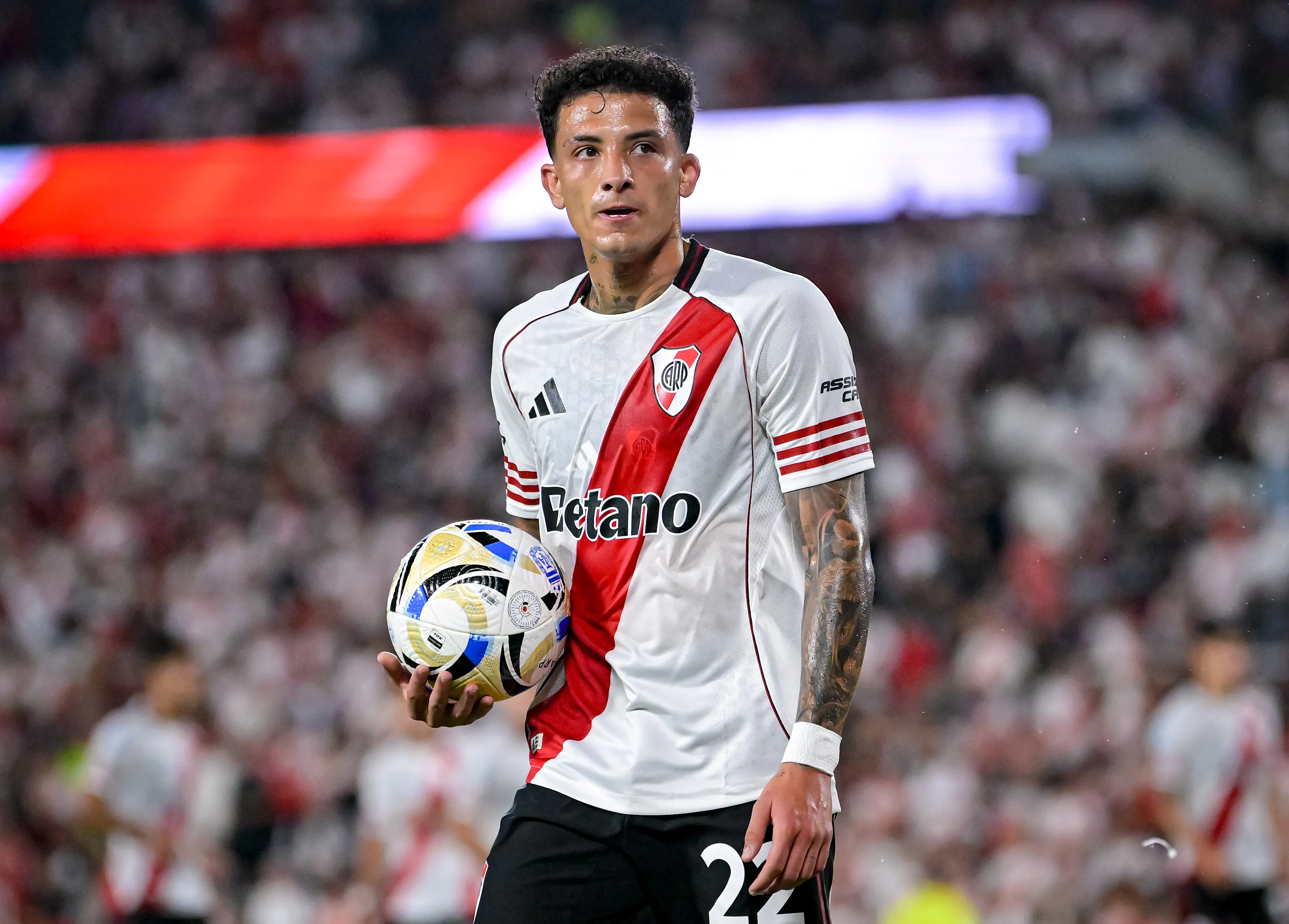 Castaño sumó 22 minutos en los seis partidos que lleva dirigidos Coudet. (Getty Images)