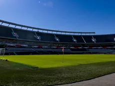 A horas del partido entre River y Carabobo, así está el césped del Monumental