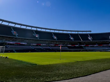 A horas del partido entre River y Carabobo, así está el césped del Monumental
