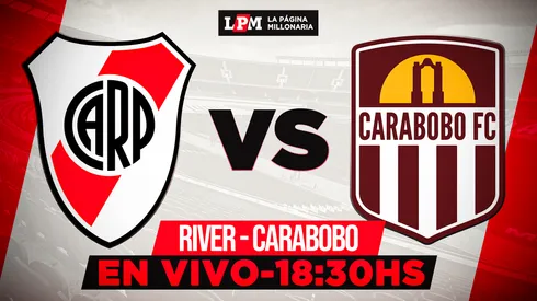River vs. Carabobo EN VIVO: por dónde ver y transmisión gratis minuto a minuto