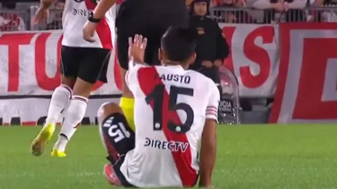 Vera se lesionó y preocupa en River.