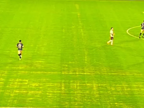 Fuerte descontento en los hinchas por el estado del campo de juego del Monumental, a días del superclásico