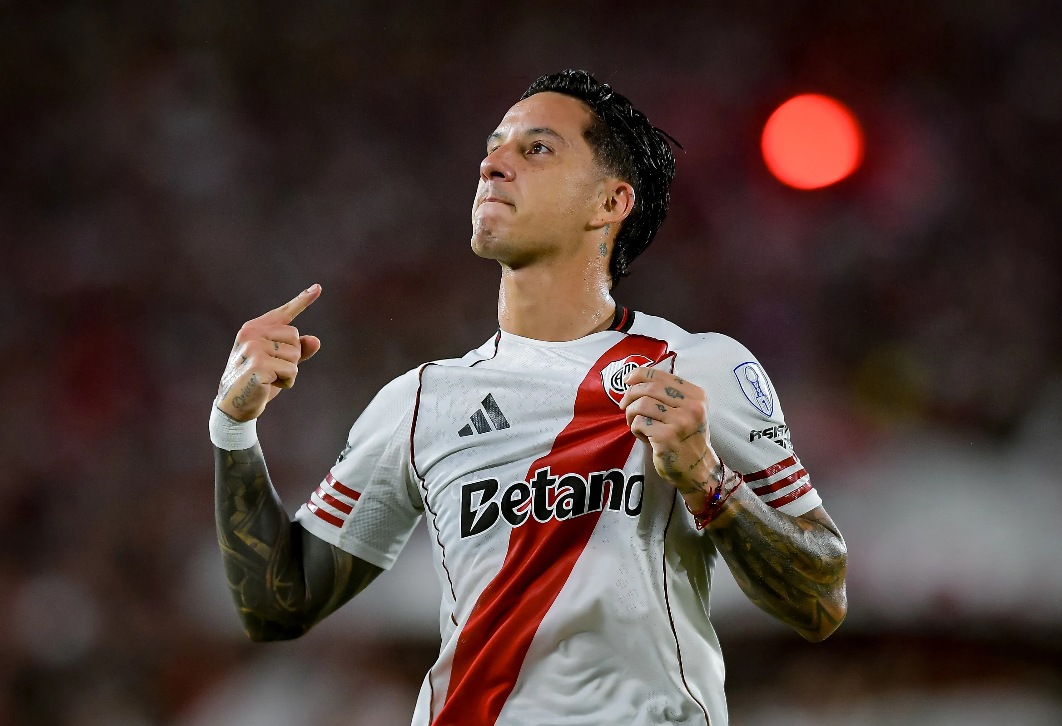 Driussi anotó por tercera vez consecutiva. (Getty Images)