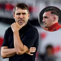 Coudet volvió a hablar sobre el arco de River: bajó la espuma de la vuelta de Armani y adelantó qué planea hacer en el corto plazo