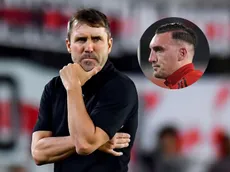 Coudet habló sobre el arco de River: qué dijo de Armani y lo que planea hacer