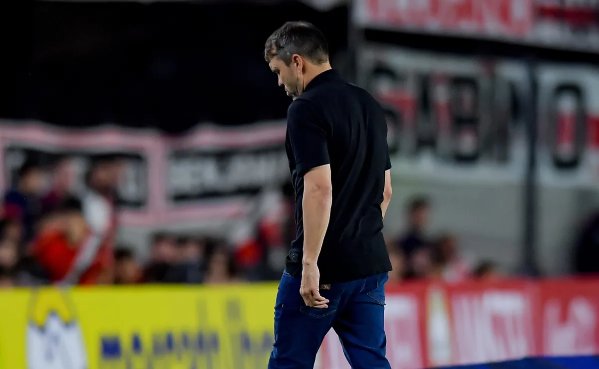 Los rendimientos en River que dejaron preocupado a Coudet de cara al superclásico