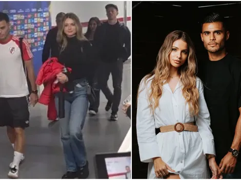 Llamó la atención: la historia de la mujer que acompañó a Fausto Vera en el Monumental