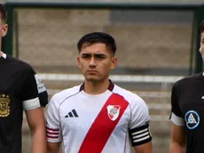 Después de su operación, Elián Giménez volvió a jugar con la Reserva de River