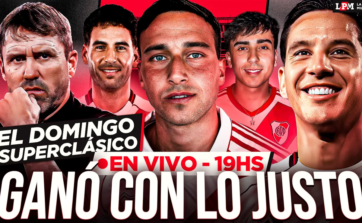 Lo que dejó River vs. Carabobo, se viene el Superclásico y más: stream EN VIVO La Banda de LPM