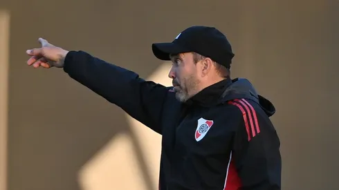 River se prepara para el Superclásico del domingo.