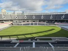 A menos de 48 horas para el Superclásico, así está el césped del Monumental