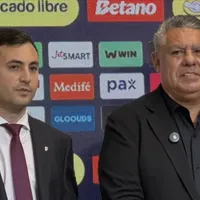 El chiste que Tapia le quiso hacer a Di Carlo, le salió mal y no cayó bien en River