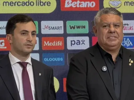 El chiste que Tapia le quiso hacer a Di Carlo, le salió mal y no cayó bien en River