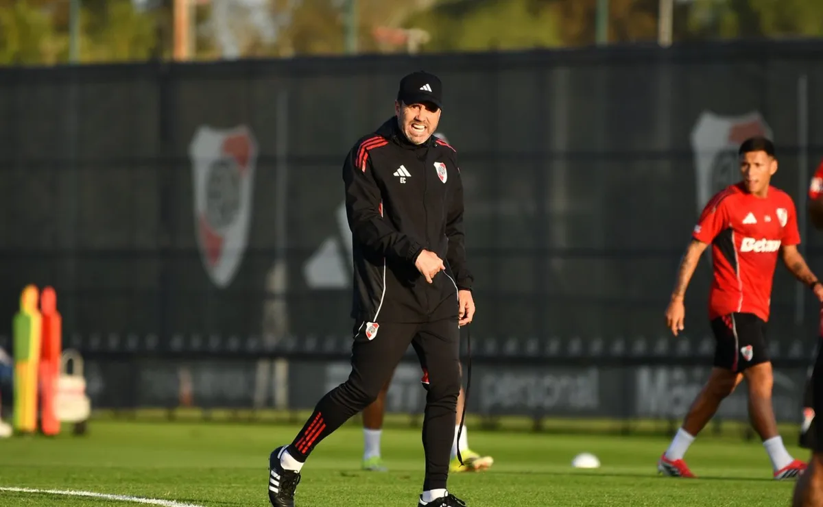 Cambio logístico: la decisión que tomó Coudet para el último entrenamiento antes de Boca