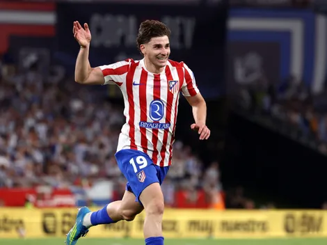 VIDEO | Golazo de Julián Álvarez para Atlético de Madrid en la final de la Copa del Rey