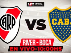 River vs. Boca EN VIVO: mega transmisión gratis minuto a minuto del superclásico
