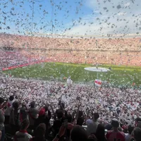Impresionante: así fue el recibimiento de la hinchada de River en el Superclásico