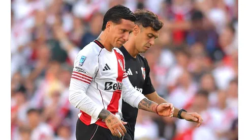 La lesión de Driussi en el Superclásico.