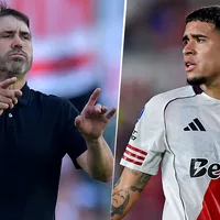 Se enojó el Chacho: el pedido que Coudet le hizo a Kendry Páez en pleno superclásico