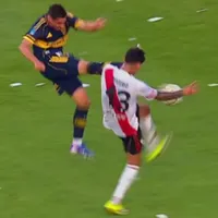 Los errores de River en la jugada del penal y gol de Boca en el Superclásico