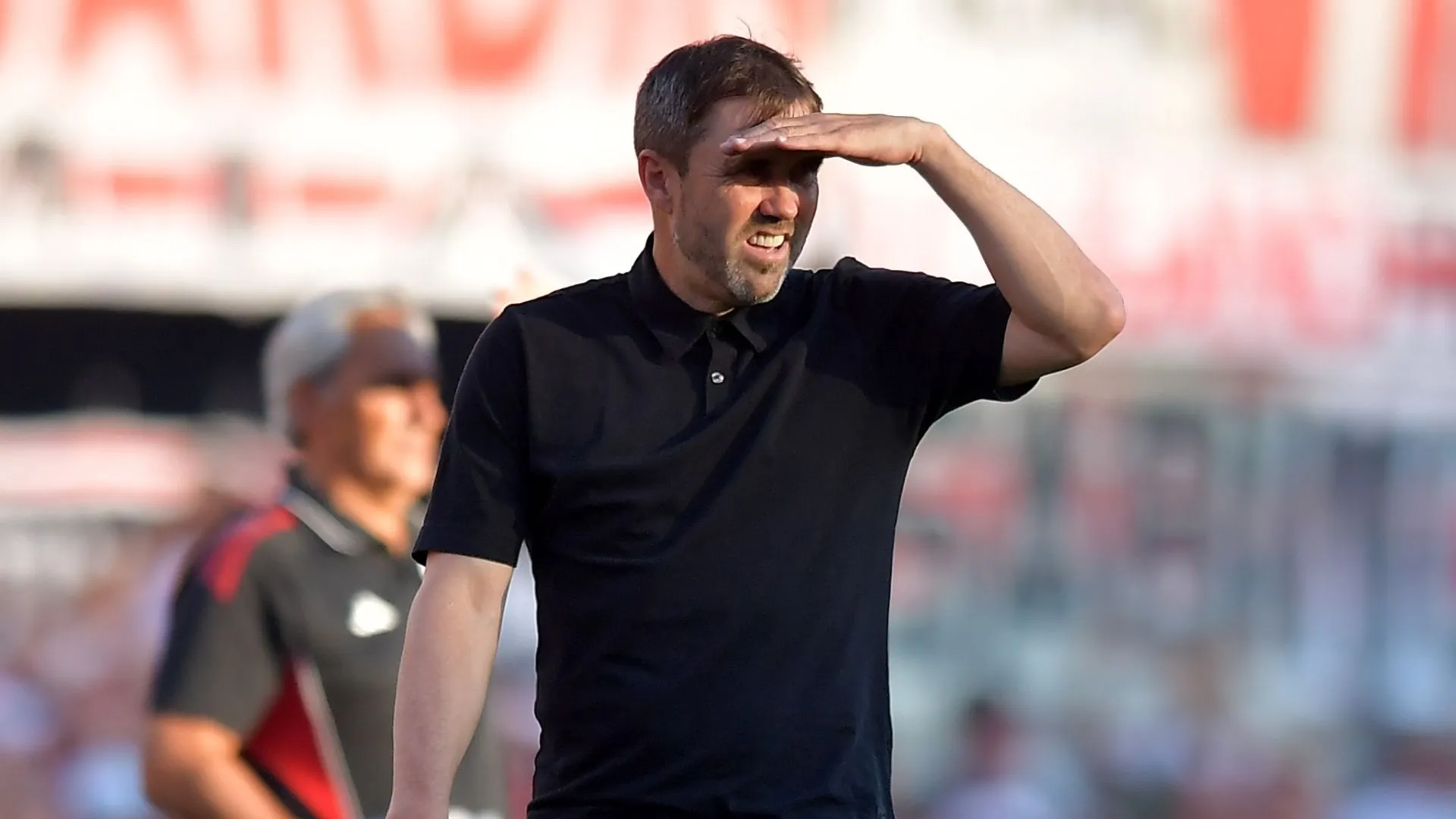 Coudet habló sobre el penal a Martínez Quarta y dijo que debían haberlo cobrado.